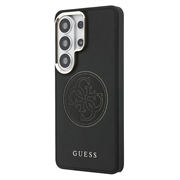 Samsung Galaxy S26 Ultra Guess Perforated 4G Logo-deksel - MagSafe-kompatibelt - Svart