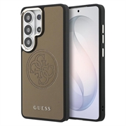 Samsung Galaxy S26 Ultra Guess Perforated 4G Logo-deksel - MagSafe-kompatibelt - Brun