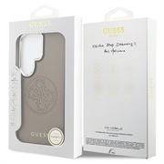 Samsung Galaxy S26 Ultra Guess Perforated 4G Logo-deksel - MagSafe-kompatibelt - Brun