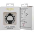 Guess Magnetisk Ringholder/Stativ med Rhinestones - Svart