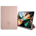 Guess Saffiano iPad Pro 12.9 (2021) Folio-etui - Rosa