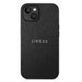 Guess Saffiano iPhone 13 Pro Max Hybrid-deksel - Svart