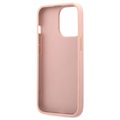 Guess Saffiano iPhone 13 Pro Max Hybrid-deksel - Rosa