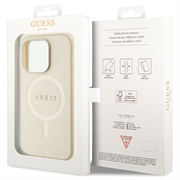 iPhone 15 Pro Guess Saffiano Hybrid-deksel - MagSafe Kompatibel