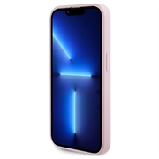 iPhone 15 Pro Max Guess Saffiano Hybrid-deksel - MagSafe Kompatibel - Rosa