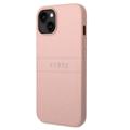 Guess Saffiano iPhone 14 Plus Hybrid-deksel - Rosa