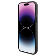 iPhone 15 Pro Max Guess Sequin Script Logo Deksel - Svart