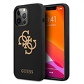 Guess Silicone 4G Logo iPhone 13 Pro Deksel
