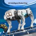 H321-397 Robothund-leketøy med smart stemmestyring via AI og fjernkontroll