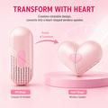 H5 Bluetooth-høyttaler i hjerteform som kan forvandles, 5W - rosa
