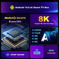 H96 MAX M9S Android 14 TV-boks - 4GB/32GB, 8K-videodekoding