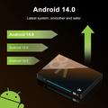 H96 MAX M9S Android 14 TV-boks - 4GB/32GB, 8K-videodekoding
