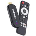 H96 MAX S905L3 4K HDR Android 14 TV Stick med WiFi 6 - Svart