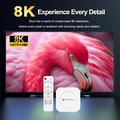 H96 Max M1 Plus 8K Android TV-boks - 4GB/128GB - Hvit