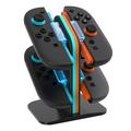 HBS-2859 4-i-1 ladestasjon for Nintendo Switch 2 Joy-Con-kontrollere