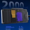 HD813 10m industrielt boreskop/endoskop med 4.3" IPS-skjerm, 1080p, 8mm objektiv - svart