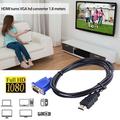 HDMI til VGA-kabel - 1.8m