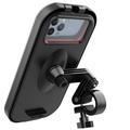 HL-159 Vanntett telefonholder til motorsykkel/sykkel - 4.7"-6.8" - svart