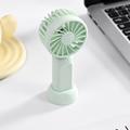 HL007 Mini håndholdt vifte med 3 hastigheter - grønn