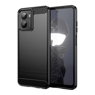 HMD Fusion Børstet TPU-deksel - karbonfiber