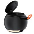HT-571 5-i-1 magnetisk trådløs lader med Bluetooth-høyttaler og nattlys - svart