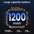 HT46 vanntett sports-smartklokke med 1200mAh batteri