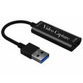HU-02 HDMI til USB 3.0-videokort / streamingadapter - svart