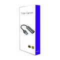HU-02 HDMI til USB 3.0-videokort / streamingadapter - svart