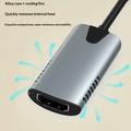 HU-04A 2-i-1 HDMI til USB-C/USB-A-videokort - Grå