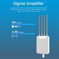 HW1800M Utendørs AX1800 WiFi 6 trådløs ruter / WiFi-forsterker - 4 stk. 7 dBi-antenner