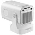 HY260 Pro Android 11 LED-videoprojektor med WiFi6, Bluetooth 5.4 - Hvit
