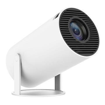 HY300 Android 11.0 bærbar projektor 2.4G / 5G WiFi BT4.1 1280*720dpi 120 Ansi Lumens Hjemmekino mediespiller - EU-kontakt