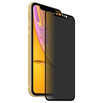 Hat Prince Anti-Spy iPhone XR / iPhone 11 Beskyttelsesglass