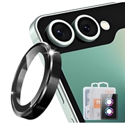 Samsung Galaxy Z Flip8 Hat Prince Kamera Linse Beskytter - Svart