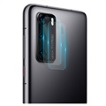 Huawei P40 Hat Prince Kamera Linse Beskytter i Herdet Glass - 2 Stk.
