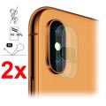 Hat Prince iPhone XS Max Kamera Linse Beskytter - 2 Stk.