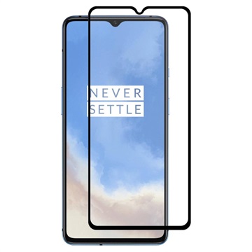 Hat Prince Full Size OnePlus 7T Beskyttelsesglass - Svart