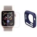 Hat Prince Apple Watch Series SE/6/5/4 Full Beskyttelsessett - 40mm - Mørkeblå