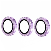 Samsung Galaxy S26/S26 Pro Hat Prince Glitter Kamera Linse Beskyttelse - Lilla