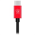 Hat Prince HC-13 USB-C / 3.5mm & Type-C Audio-adapter - Rød