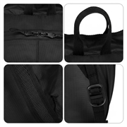 Haweel HWL7033 Kompakt sammenleggbar lettvektsryggsekk - Svart