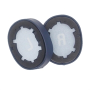 Sennheiser HD515/HD518/HD555/HD595-hodetelefoner med erstatningsøreputer - Blå