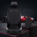 Oppvarmet vinterpute for bilsete - svart