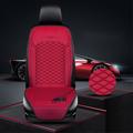 Oppvarmet vinterpute for bilsete - rød