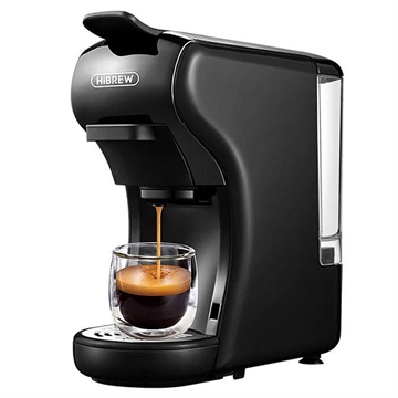 HiBREW H1A 1450W 3-i-1 kapsel kaffetrakter (Åpen Emballasje - Tilfredsstillende)