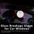 Høysensitiv dør-/vindusalarm - 130dB glassknusningsdetektor med fjernkontroll