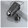 Hileo Hi60 Bluetooth-headset med Uttrekkbart Ørestykke - Svart