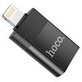 Hoco UA17 USB 2.0-til-Lightning OTG Adapter - Svart