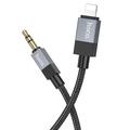 Hoco UPA32A Lightning til 3.5mm lydkabel - 1m - Svart