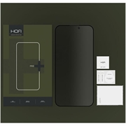 iPhone 15 Pro Max Hofi Anti Spy Pro+ Privacy Skjermbeskyttere Panzerglass - Svart Kant